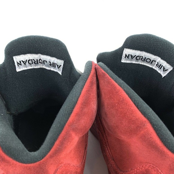 Air Jordan 5 Retro Red Suede Sneakers